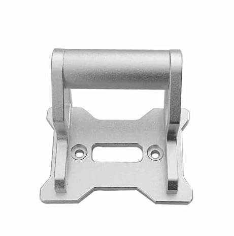 Rdtnvc Motorradzubehör CNC-Aluminium-GPS-Telefonhalter-Standnavigation Neue Verlängerungshalterung Für CFMOTO Für 450MT 450 MT 2024-2025 Rennrad Handy(Silver 22mm NO Logo)