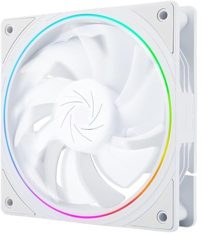TL-S12 120mm ventilateur de refroidissement 5V 3PIN ARGB ventilateur pc gamer 360 ° exquis effet de lumière ventilateur de tour d'ordinateur(TL-S12W)