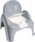 Pot de toilette musical pour bébé enfant fauteuil chaise thème Hibou couleur gris