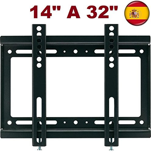 Soporte de Pared TV Plano LCD led Plasma Monitor para 14 A 32 Universal