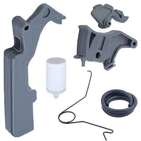 Adefol Throttle Trigger Lock Fuel Line Filter Kit fit Husqvarna 503854501 362 365 371 372 375K 385 385XP 336 339XP 395 Chainsaw