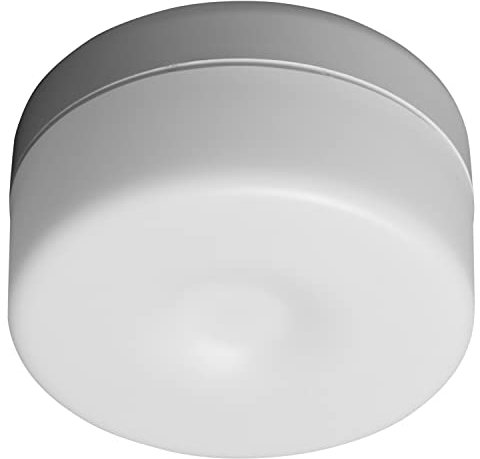 LEDVANCE Batteriebetriebene Leuchte für Innenanwendungen | DOT-it TOUCH HIGH | kaltweiss | 0.45W | weiss | per USB wiederaufladbarer Akku