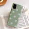 ZTOFERA Coque Arrière en TPU pour Samsung Galaxy A51, Coque en TPU Souple Mat Motif Marguerite, Housse De Protection Pare-Chocs Mince et Léger pour Samsung Galaxy A51 - Vert
