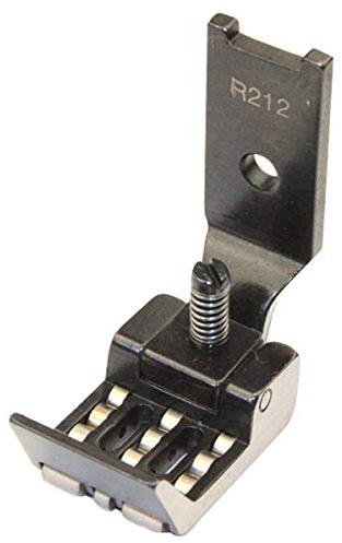 CKPSMS Marke – 1 Stück #R212 Rollen-Nähfuß Kompatibel mit/Ersatz für Singer Marke, Brother Marke, Juki Marke Doppelnadel-Industrie-Nähmaschine (1/4 Zoll = 6 mm).