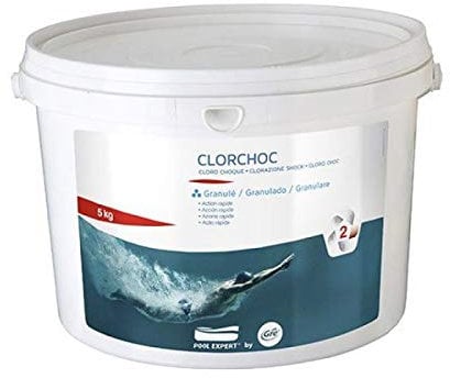 Gre CLORCHOC Cloro Forte GRANULARE 5 kg Piscina Manutenzione Pulizia