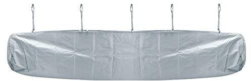 GeKLok Patio Protection Canopy, Heavy Duty Oxford Awning Cover, Waterproof Replacement (Grey, 2.5m)
