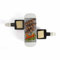 Appareil à raclette blanc 2 personnes + 2 caquelons - 350W - plateau amovible en granite DOC156W-NEW