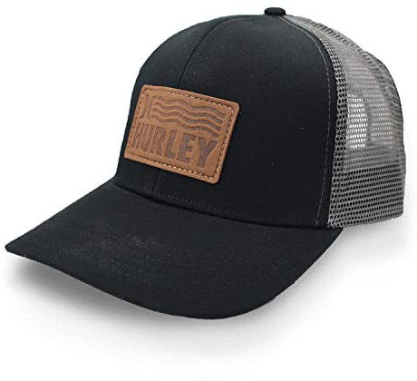 Hurley M Waves Trucker Mens Black Snapback