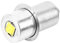 YUMILI LED Taschenlampe Birne, P13.5S 3W LED Glühbirne Taschenlampe Taschenlampe, Notfall Arbeitslampe Ersatzbirnen für Scheinwerfer Taschenlampe Taschenlampen (Weiß 3V)