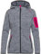 CMP - Giacca da Donna con Cappuccio, Titanio-Bianco-Fucsia, 40