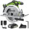 Greenworks 24V Brushless 6-1/2 Circular Saw Kit with 24V 2Ah Battery and Charger