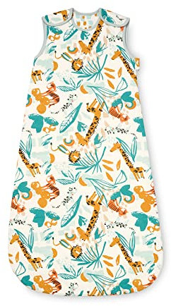 Tutti Bambini Baby Sleep Bag 6-18 Months | Soft Bamboo Cotton 2.5 TOG, Ideal for Sensitive Skin, Thermometer Included | Run Wild