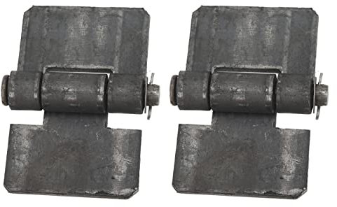 Accesorios para remolques, 2 bisagras de puerta, 106 x 75 x 5 mm, cojinete de puerta, para soldar, bisagras para remolque