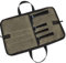 Graootoly Estuche Maletin de Cuchillos (4 ranuras), para Cuchillos de Chef de Lona Encerada, Bolsa de Transporte para Cuchillos de Almacenamiento para Hombres y Mujeres, Color Verde