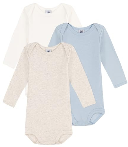 Petit Bateau Baby - Jungen A0bg2 Langarm-Bodys