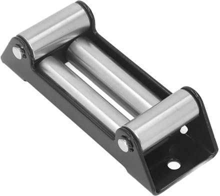 Winch Roller Fairlead, 6000LB Load Bearing High Strength Electric Winch Cable Guide Winch Cable Roller Guide Electric Winch Roller Fairlead for Industrial Use