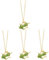WRITWAA 4pcs Tea Cup Pendant Necklace for Women Sweater Chain Jewelry Unique Enamel Design Aesthetic Charm Necklace for Family and Friends