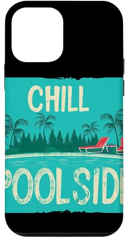 Coque pour iPhone 12 mini Joli costume de vacances au bord de la piscine