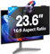 GUDTEKE Magnetic Computer Privacy Screen 23.6 inch, Hanging Privacy Screen for Computer Monitor for 16:9 Frameless Monitor, Acrylic Eye Protection Anti Glare Blue Light Computer Screen Privacy Filter