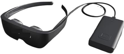 VEKELETE 4K Headset Giant Screen Stereo Cinema 3D smart video glasses all-in-one 3D IMAX Glasses Virtual Reality myopia VR glasses