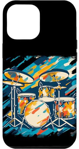 Batterie Portrait Cymbales Coque pour iPhone 12 Pro Max