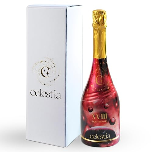 DICIOTTESIMO Vino Spumante Extra Dry 0,75L – Metodo Charmat | Unica per originalità pensiero e lavorazione | 11,5% vol | Ideale per Brindisi, Lauree, Battesimi | Servizio 4–6°C