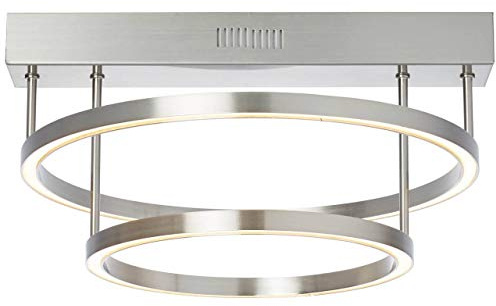 Brilliant Living Tunar Deckenleuchte nickel G93448/68