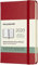 Moleskine Wochen Notizkalender, Taschenkalender, 12 Monate, 2020, Pocket, A6, Hard Cover, Scharlachrot
