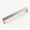 160mm Brushed Nickel Square D Handle for Kitchen Cabinets | Bedroom | Bathroom | Furniture | Cupboards