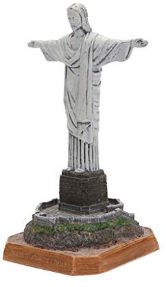 Skulptur Statue des Christus, Replik aus Kunstharz, Dekoration der Statue des Christus Rio de Janeiro 16 × 6 × 19,5 cm