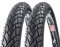 2 Stück 18 Zoll Beyond Fahrrad Reifen 47-355 City Trekking 18x1.75 Schwarz