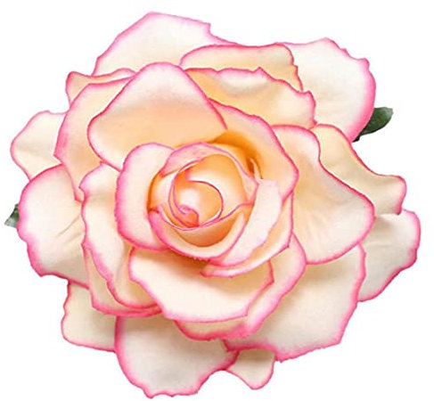Onsinic Rose Coiffure Fleur Pin Up Fleur Broche Fleur Pince pour Dame Mariée Mariage Fête De Plage