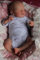 Zero pam 18 Zoll Reborn BabyPuppe Lebensechte Puppen Silikon Baby Junge Geschlossenen Augen Babypuppe Wie Echtes Baby Für 3 Jahre Mädchen