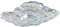 LEONARDO HOME Muschelschale Poesia 23x17, 038929, Glas, klar, 4,5 cm