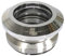 Fantic26 Stunt-Scooter/BMX Full Integrated Headset Steuersatz Kugellager 1 1/8'' (Chrom)