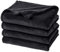 PHF Kuscheldecke Flauschig Fleecedecke 220x240cm - Oeko-Tex Weich Warm Wohndecke, Decke Blanket für Couch Sofa Bett, Tagesdecken & Kuscheldecken, Sofa überwurfdecke, Schwarz