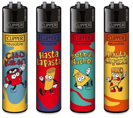 Clipper® Feuerzeug - Neue Motive 2023 + Crystal Balls (Bye Bye)
