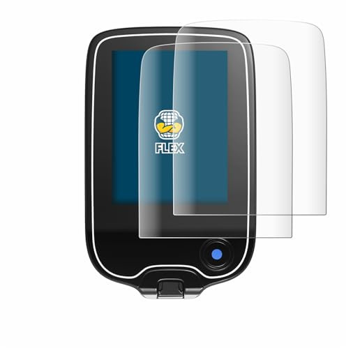 BROTECT Schutzfolie für Freestyle Libre 3 | 2 Stück Transparenter Displayschutz Made in Germany Klare Full-Screen Folie Full-Cover 3D Curved Montage Kit