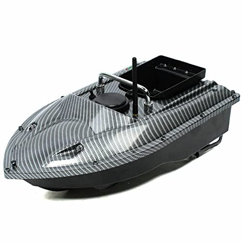 innytund Ferngesteuertes Boot zum Angeln 500M Fischerköderboot mit Fernsteuerung Angelköderboot 1.5KG Beladung Futterboot