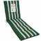Herlag Liegenauflage Blockstreifen Mia 200x60x5cm | Gestreifte Gartenliegen-Auflage | Gartenmöbelauflage für Sonnenliege | Pflegeleichte Easy-Line | Öko Tex 100 | Grün-Gestreift