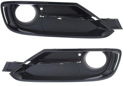 Nebelscheinwerferrahmen FRONTGRILL FÜR BMW 3ER F30 F31 2012 2013 2014 2015 FRONTSTOßSTANGE NEBELSCHEINWERFERGRILLABDECKUNG Paar 51117300737 Gitter Nebelscheinwerfer