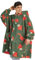 BEDSURE Hoodie Decke mit Ärmeln - Kuschelpullover als Geschenke für Frauen - Übergroßer Tragbare Decke Kuscheldecke mit Ärmeln Geschenke für Damen Herren, Pilz Printed 107x90 cm