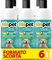 RISPET Shampoo e Balsamo Avocado e Seta, Detergente e Igienizzante per Cani e Animali a Pelo Corto, Formula Delicata Senza Allergeni e pH Bilanciato, Profumazione al Talco, 6x370ml