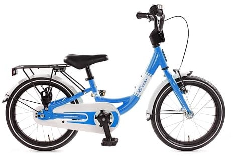 Bachtenkirch BAXI 16 Zoll Kinderfahrrad für Kinder ab ca. 3 Jahren - Höhenverstellbares Kinderfahrrad mit Rücktritt (Blau)