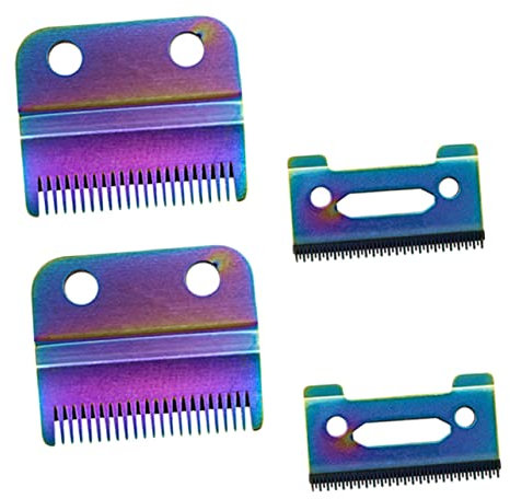 GANAZONO 2sätze Verstellbare Ersatz-schneideköpfe Für Hair Clipper Barber Supplies Trimmerkopf Klingen Präzise Haarschneider Aufsätze Für Bartpflege Und Leichtes Fading