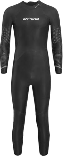 ORCA 2025 Athlex Flow V2 Triathlon-Neoprenanzug für Herren, Schwarz