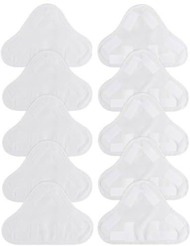 Sgizoku Steam Mop Pads for H2O X5 Steam Cleaners Replacement Microfibre Pad - 12 Pack Washable Cleaner Cover Cloths for H20 x5 Floor Cleaning Covers