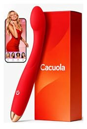 Cacuola1 Vibrator Präzise G Punkt &Anal Anwendung vibratorensets für frauen | 90° Flexibel Leise & Leistungsstark Sex Spielzeug für die Frau , 10 Modi Vibration für Frauen，Dildo Sexspielzeug mit APP