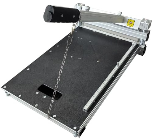 Coupe-sol stratifié – Outil professionnel pour sols stratifiés avec largeur de coupe de 340 mm pour sols multicouches, parquet et base en caoutchouc