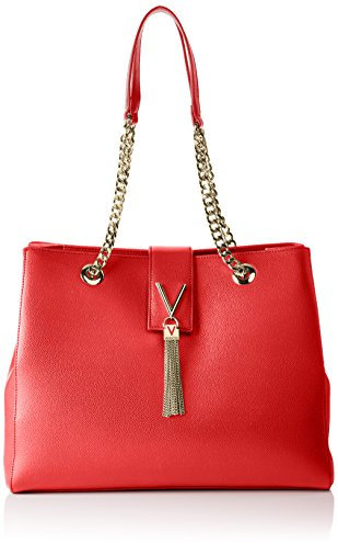 Valentino by Mario Valentino Divina, Tote Femme, Rouge (Rosso), 14x28.5x36 Centimeters (B x H x T)